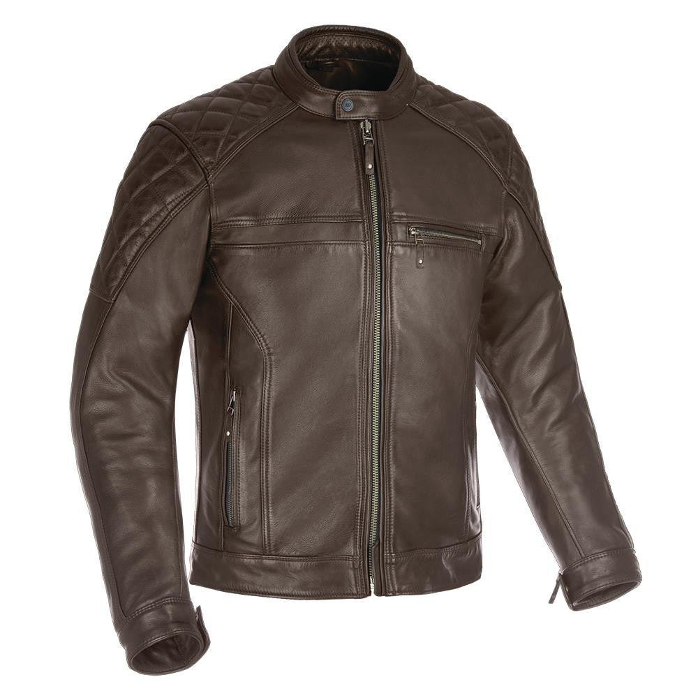 Oxford Route 73 2.0 MS Classic Leather Jacket – Premium Motorcycle Gear-Win Impex Moto
