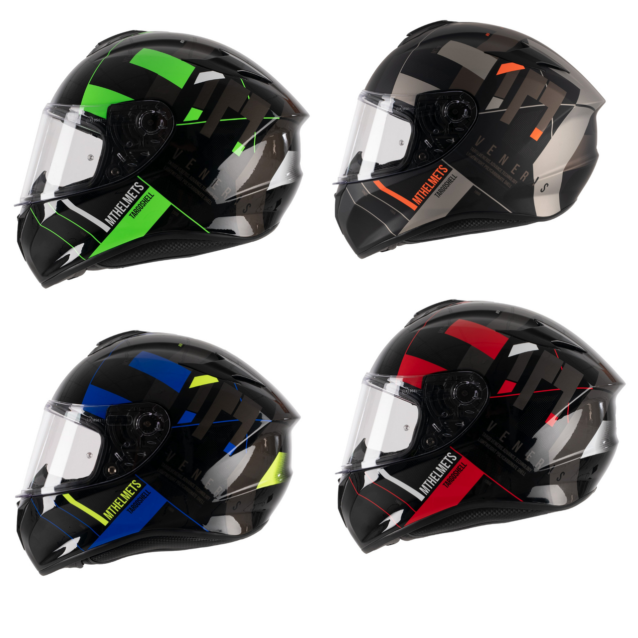 MT Targo Veneris Full Face Motorcycle Helmet-Win Impex Moto