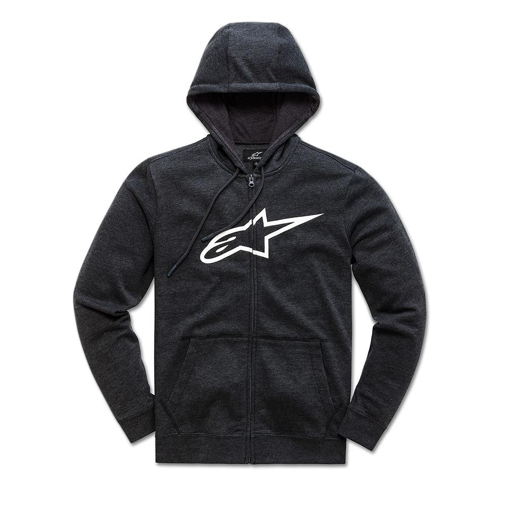 ALPINESTARS AGELESS LI FLEECE MEN'S MOTORCYCLE MOTORBIKE HOODIE ZIPUP HOODIE-Win Impex Moto