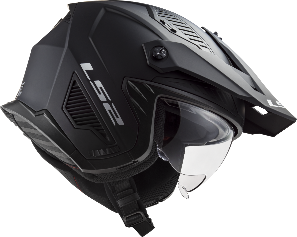 LS2 OF606 DRIFTER SOLID OPEN FACE MOTORCYCLE HELMET-Win Impex Moto