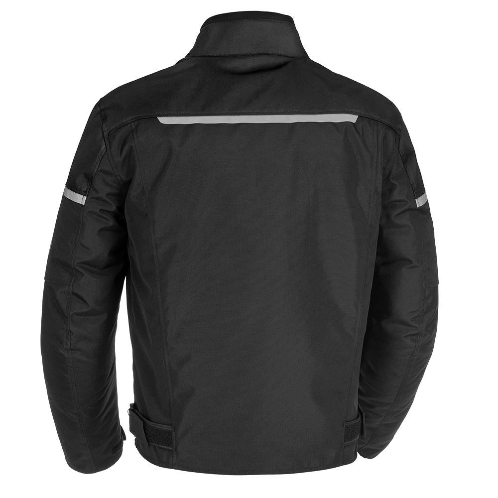 Spartan Short Motorcycle Motorbike WP MS Jacket - Black-Win Impex Moto