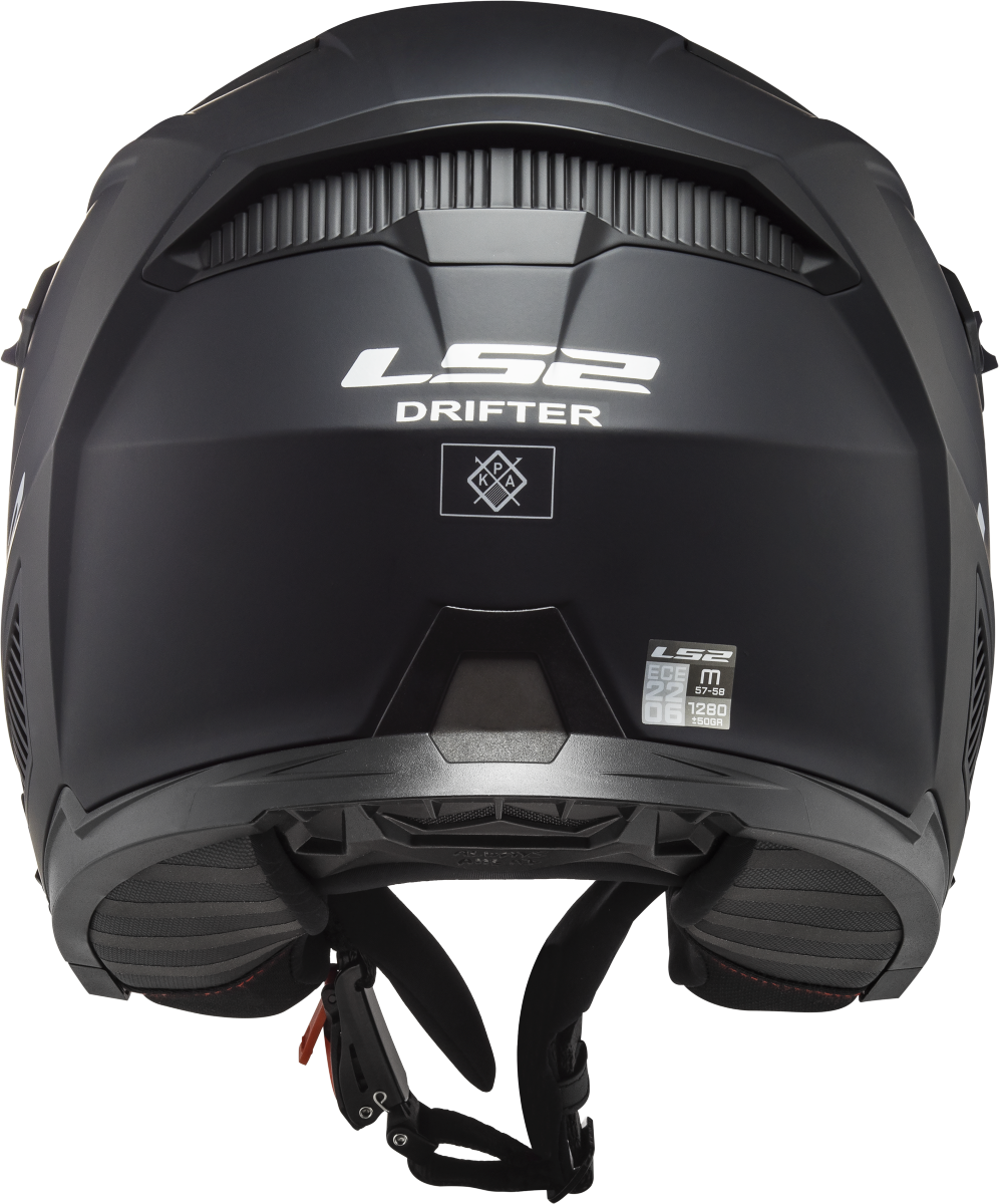 LS2 OF606 DRIFTER SOLID OPEN FACE MOTORCYCLE HELMET-Win Impex Moto