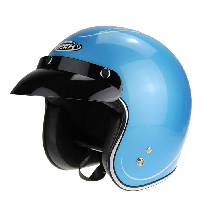 Viper RS05 Slim Jet Open Face Scooter Motorcycle Touring Helmet-Win Impex Moto