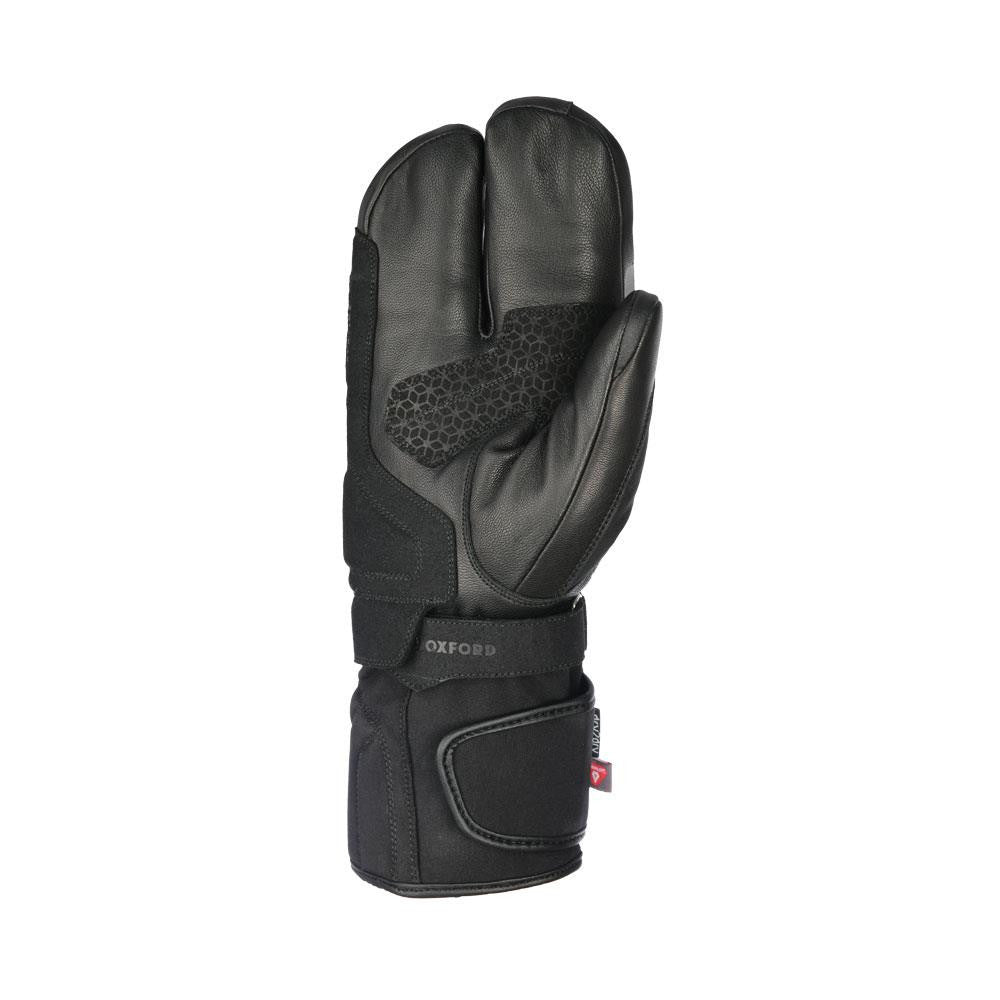 Oxford Polar 1.0 Motorcycle Motorbike Waterproof Men’s Leather Glove-Win Impex Moto