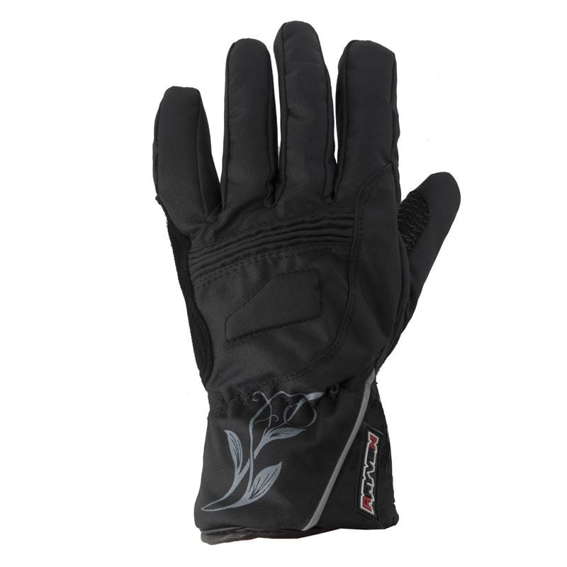 Rayven Diamond Ladies Motorcycle Motorbike Leather Gloves Reinforced-Win Impex Moto