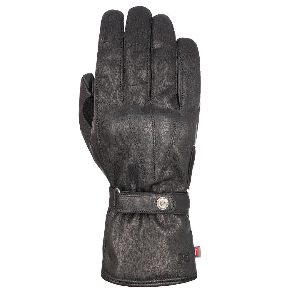 Oxford Holton Motorbike motorcycle CE Approved Leather Gloves-Win Impex Moto