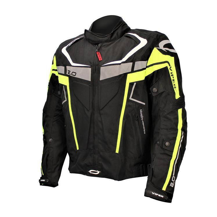 VIPER AXIS 2.0 CE WATERPROOF MOTORCYCLE MOTORBIKE JACKET-Win Impex Moto