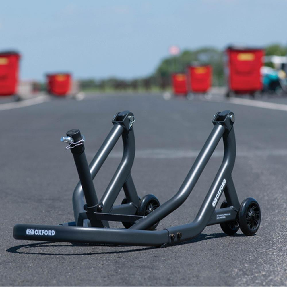 Oxford Zero-G Motorbike Front Headstock Workshop Garage stand-Win Impex Moto