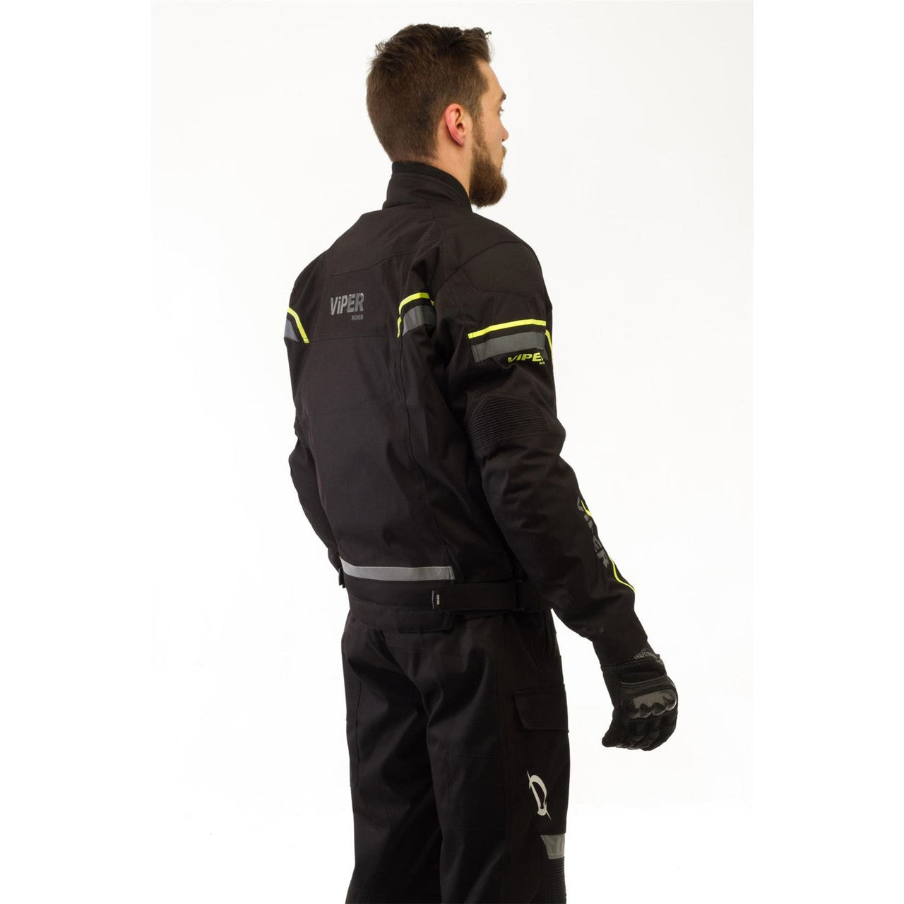 VIPER RIDER REFLEX CE WATERPROOF MOTORCYCLE JACKET-Win Impex Moto