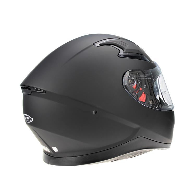 VIPER RSV95 FULL FACE MOTORBIKE HELMET BLACK MOTORCYCLE HELMET NEAR ME UK-Win Impex Moto