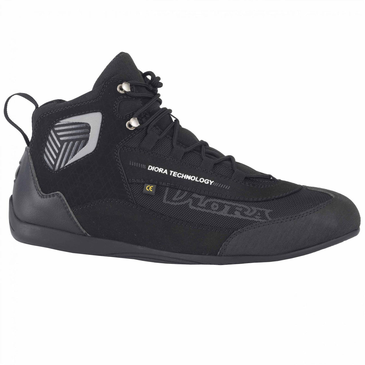 Diora Darwin Hipora Waterproof Motorcycle Boots – Black Grey/Fluo-Win Impex Moto