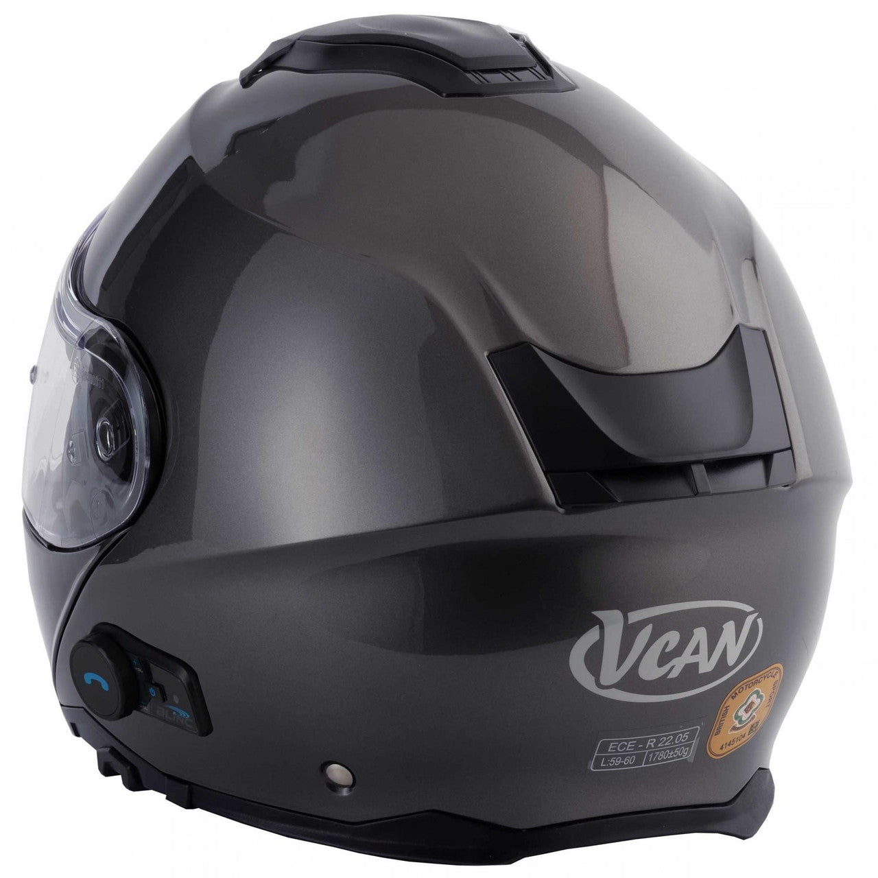 Vcan V272 Flip Up Motorcycle Blinc A4 Bluetooth Helmet-Win Impex Moto