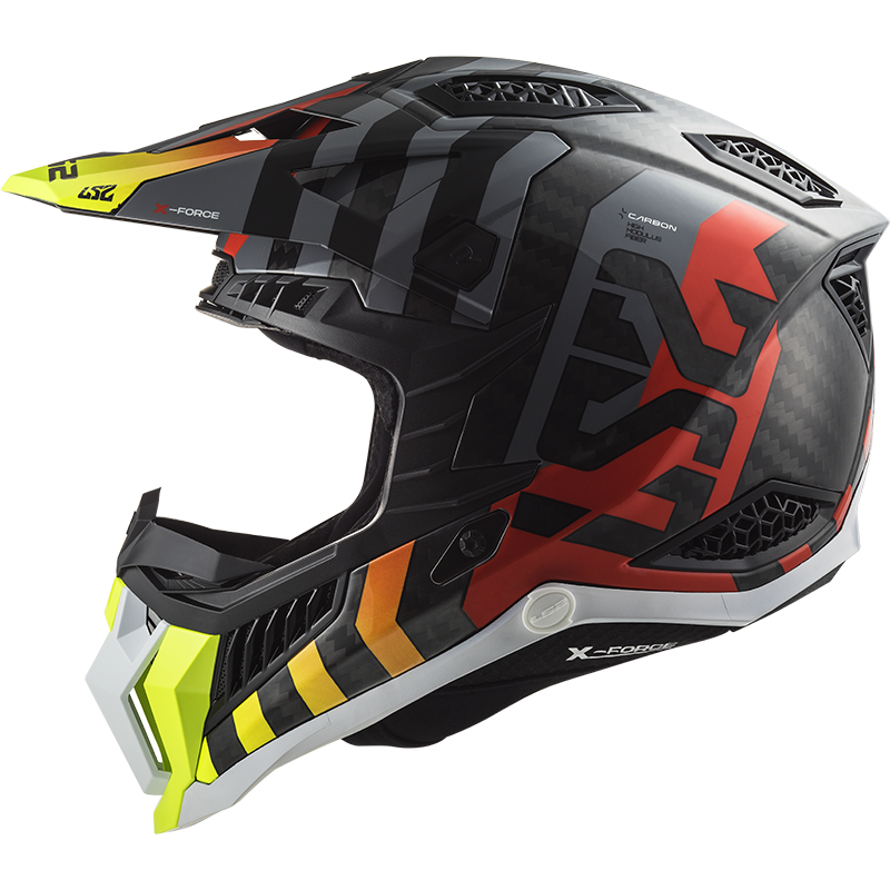 LS2 MX703 X FORCE CRASH MOTORCROSS HELMET ECE22.06-Win Impex Moto