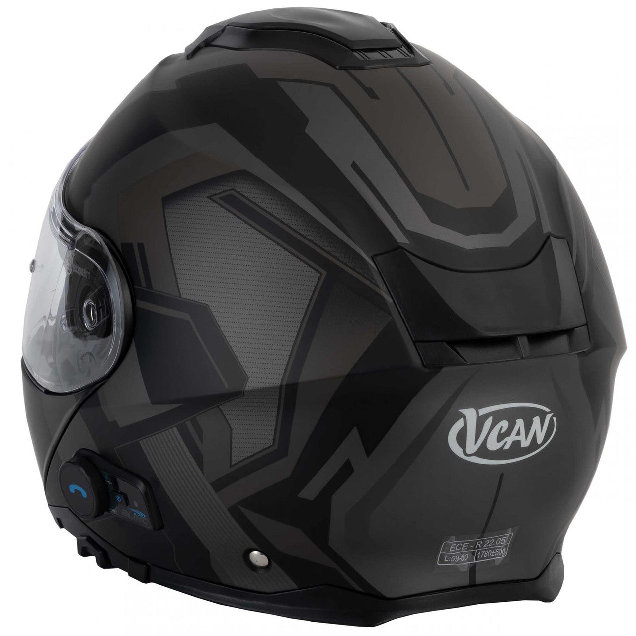 Vcan V272 Flip Up Motorcycle Blinc A4 Bluetooth Helmet-Win Impex Moto