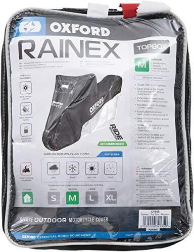 Oxford Rainex Outdoor Rain and Dust Motorbike Cover-Win Impex Moto