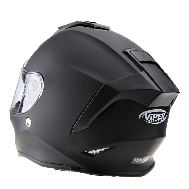 Viper RS55 Race Full Face Helmet Matt BLack-Win Impex Moto
