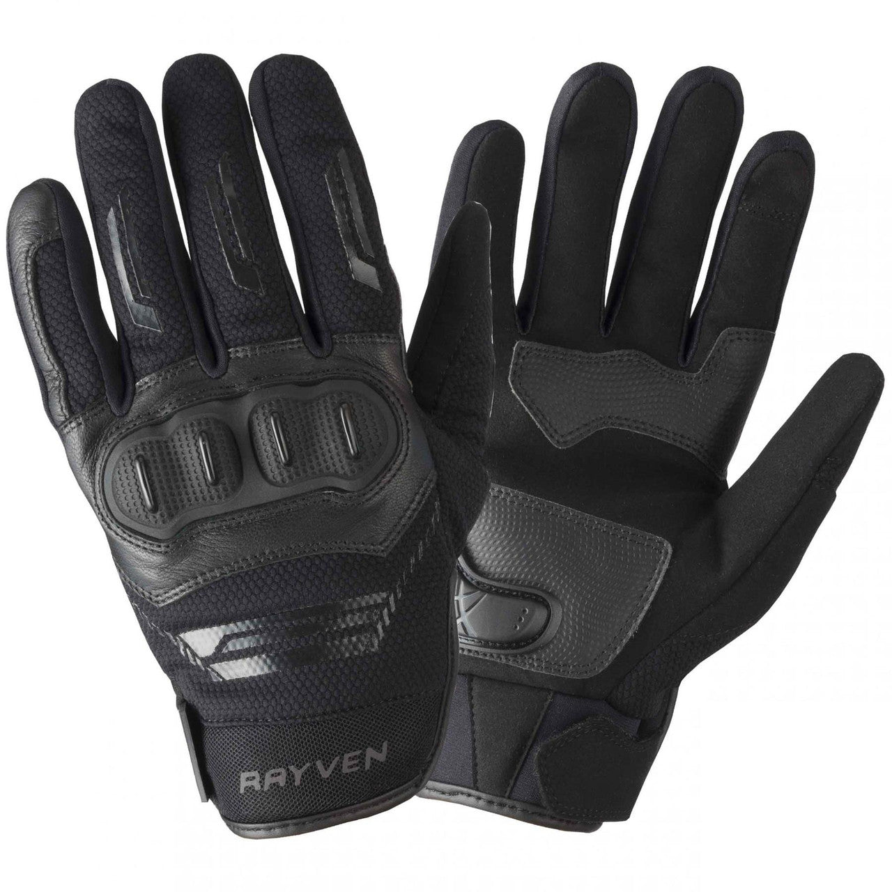 Rayven Denver C.E Approved Motorcycle Gloves-Win Impex Moto