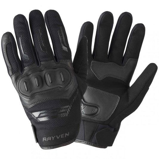 Rayven Denver C.E Approved Motorcycle Gloves-Win Impex Moto