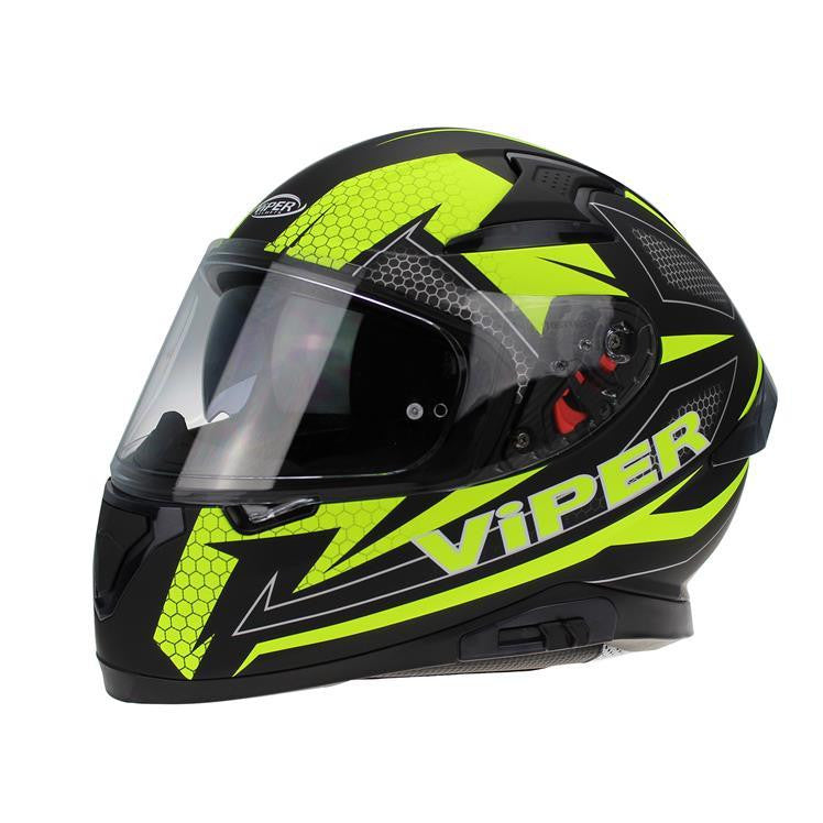 VIPER RSV95 SPIRIT MOTORCYCLE FULL FACE CRASH HELMET-Win Impex Moto