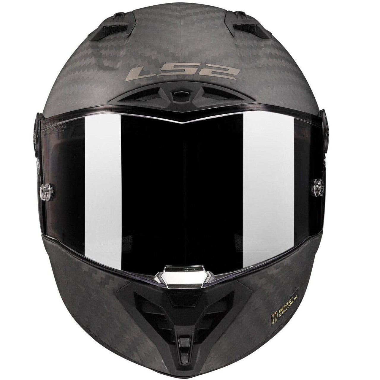 LS2 FF805 THUNDER C GP PRO FIM MATT BLACK MOTORCYCLE HELMET-Win Impex Moto