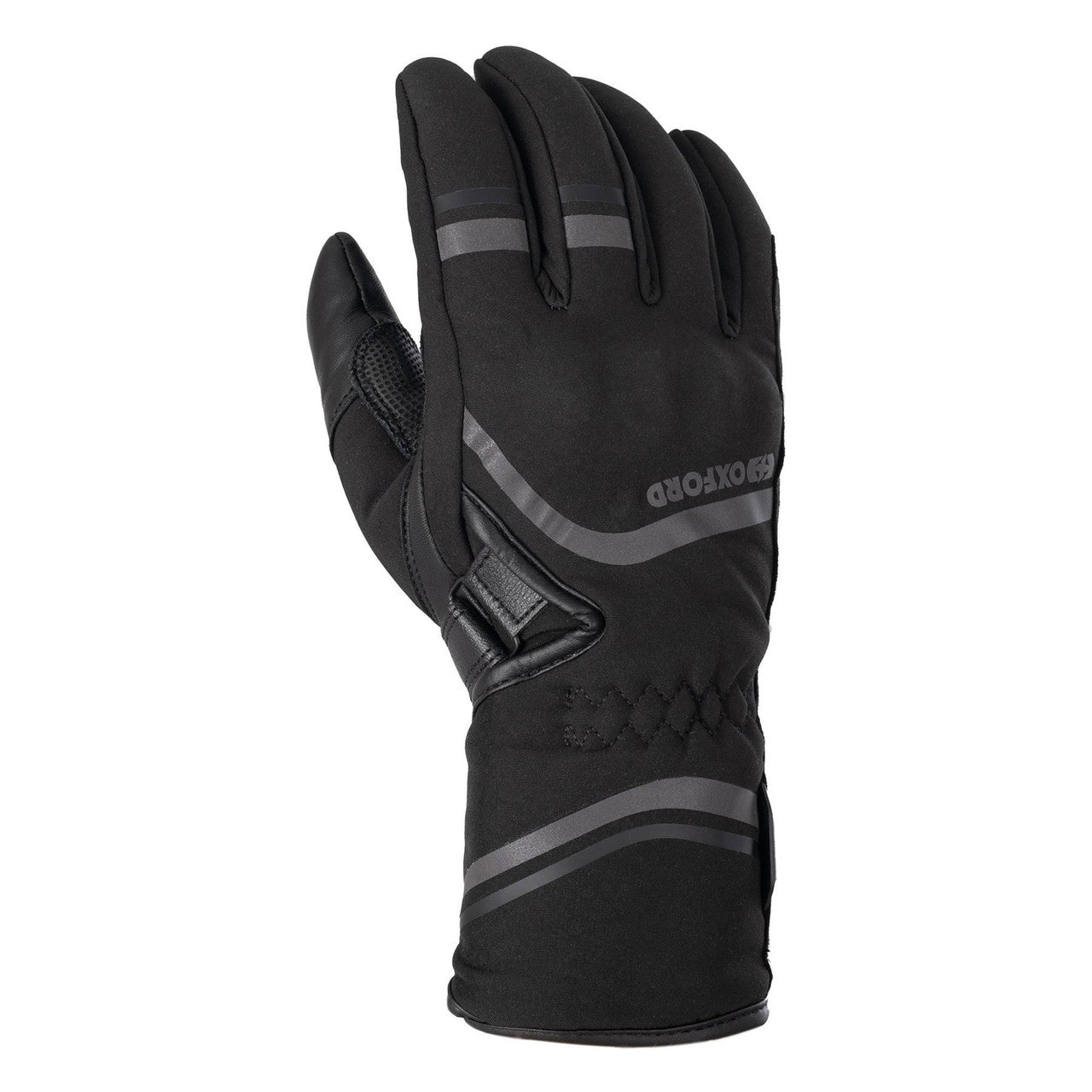 Oxford Ottawa 2.0 Women’s Motorcycle Motorbike Ladies CE Certified Black Glove-Win Impex Moto