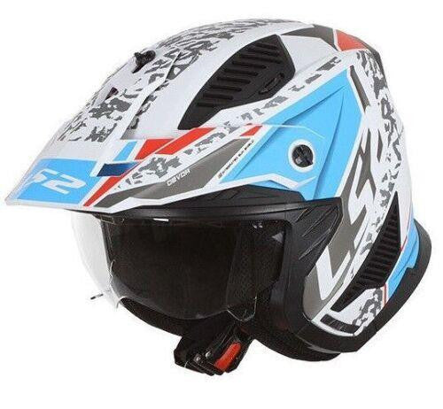 LS2 OF606 DRIFTER DEVOR OPEN FACE HELMET ECE22.06-Win Impex Moto