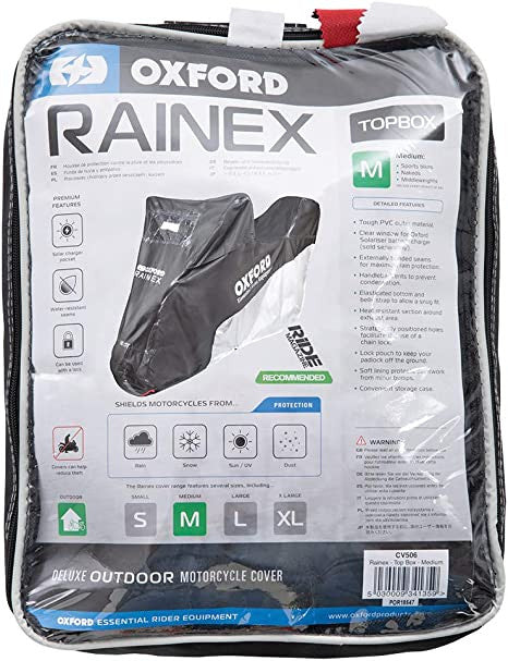 Oxford Rainex Outdoor Rain and Dust Motorbike Cover-Win Impex Moto