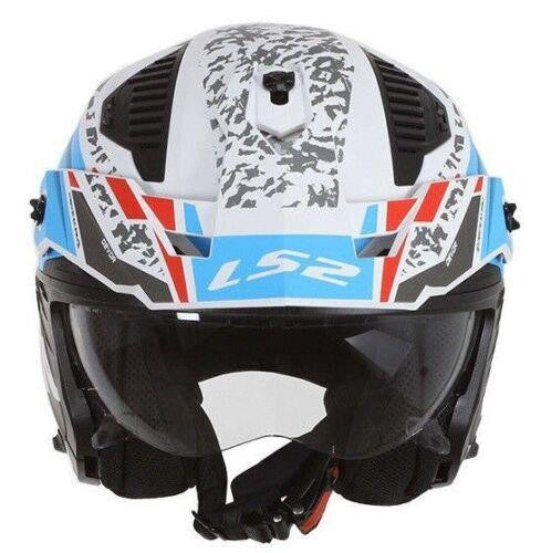 LS2 OF606 DRIFTER DEVOR OPEN FACE HELMET ECE22.06-Win Impex Moto