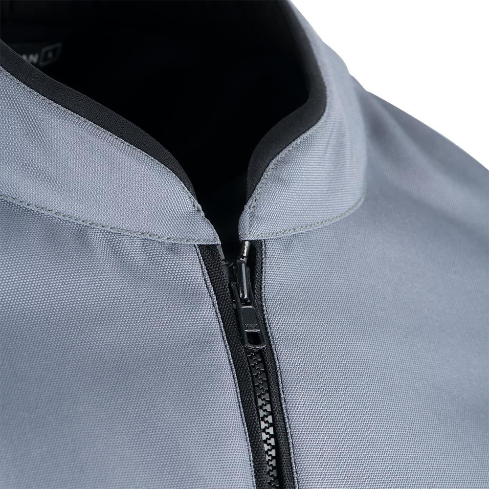 Spartan Air Men’s Motorcycle Motorbike Jacket - Grey/Black-Win Impex Moto