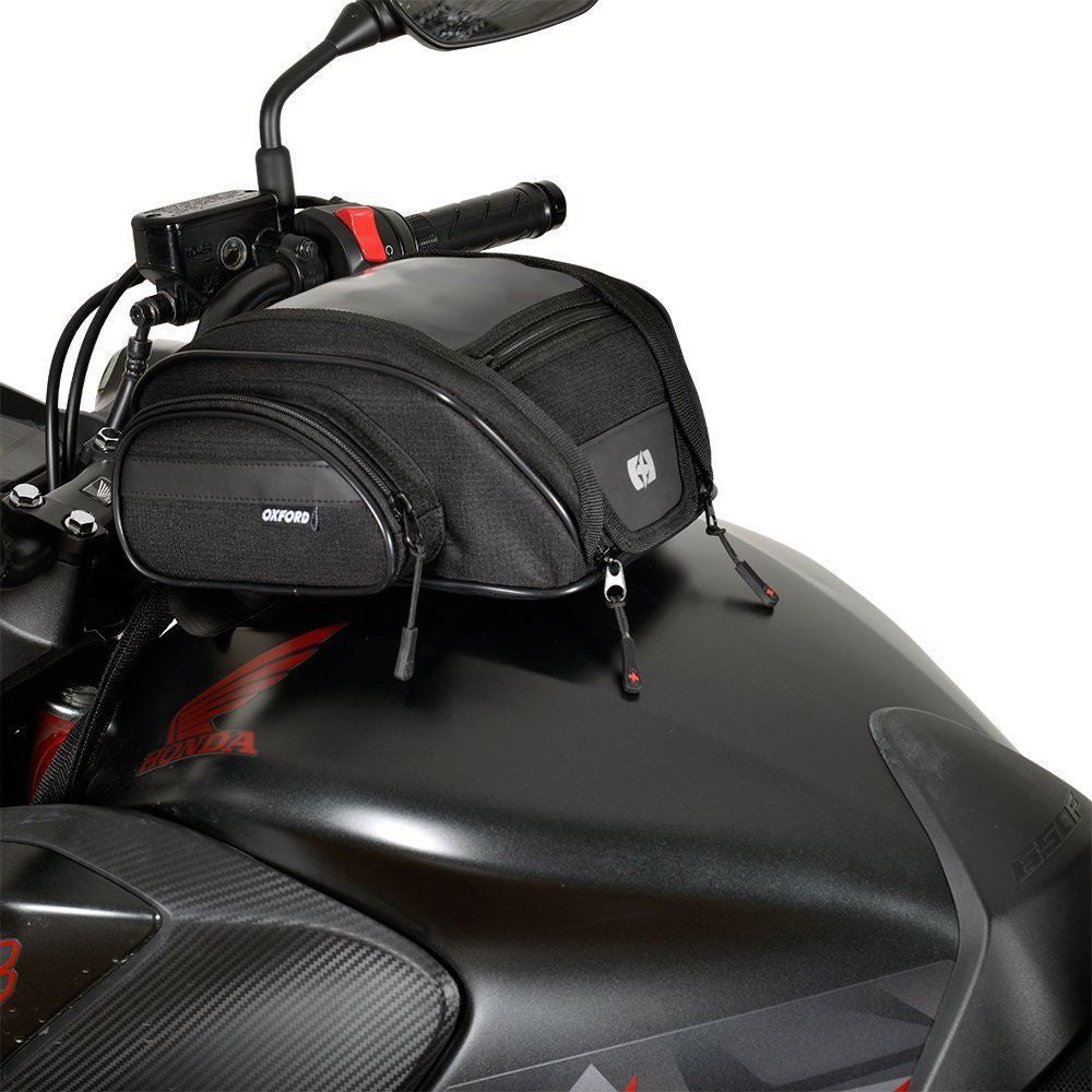Oxford F1 Motorcycle Mini 7L Magnetic Tank Bag Luggage-Win Impex Moto