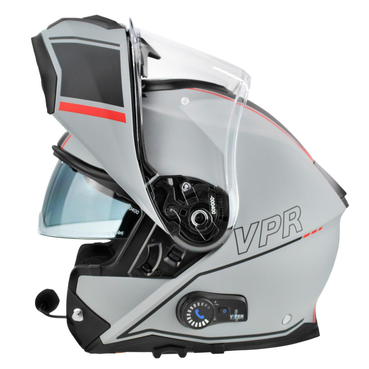 Viper RSV191 Blinc Bluetooth 3.0 Flip Up Modular Motorcycle Helmet-Win Impex Moto