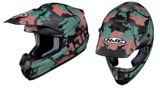 HJC CS-MX II Ferian Camo Motocross Motorbike Helmet-Win Impex Moto