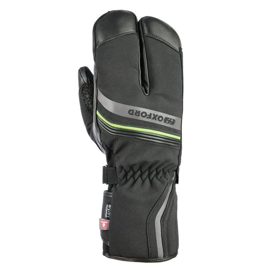 Oxford Polar 1.0 Motorcycle Motorbike Waterproof Men’s Leather Glove-Win Impex Moto