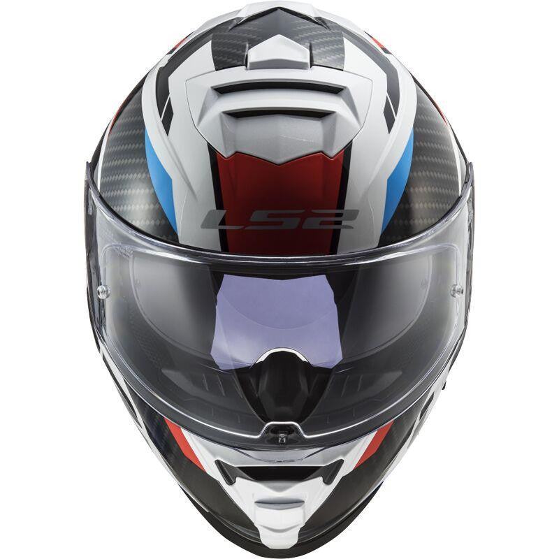LS2 FF800 Storm II Racer Full Face Motorbike Helmet Red Blue-Win Impex Moto