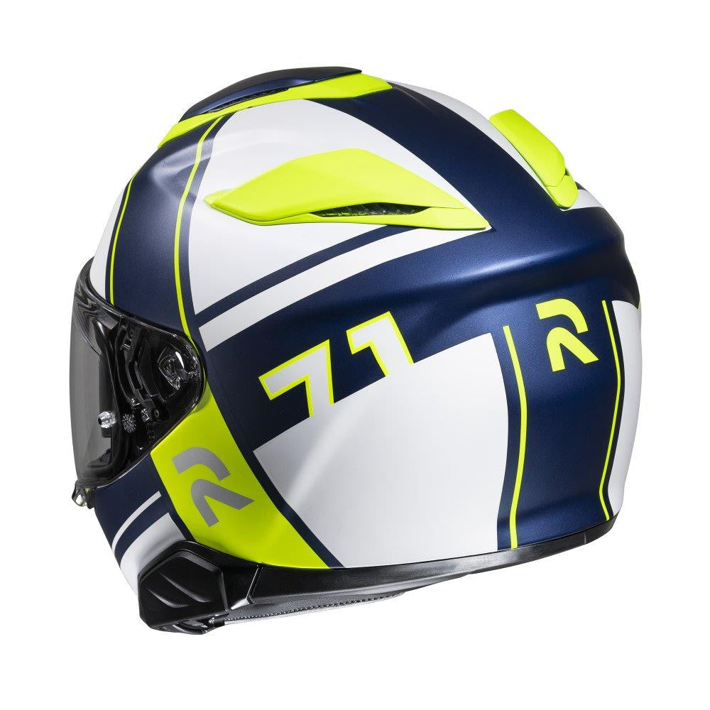 HJC RPHA 71 Zecha Smoke Sun Shield Installed Motorbike Helmet-Win Impex Moto
