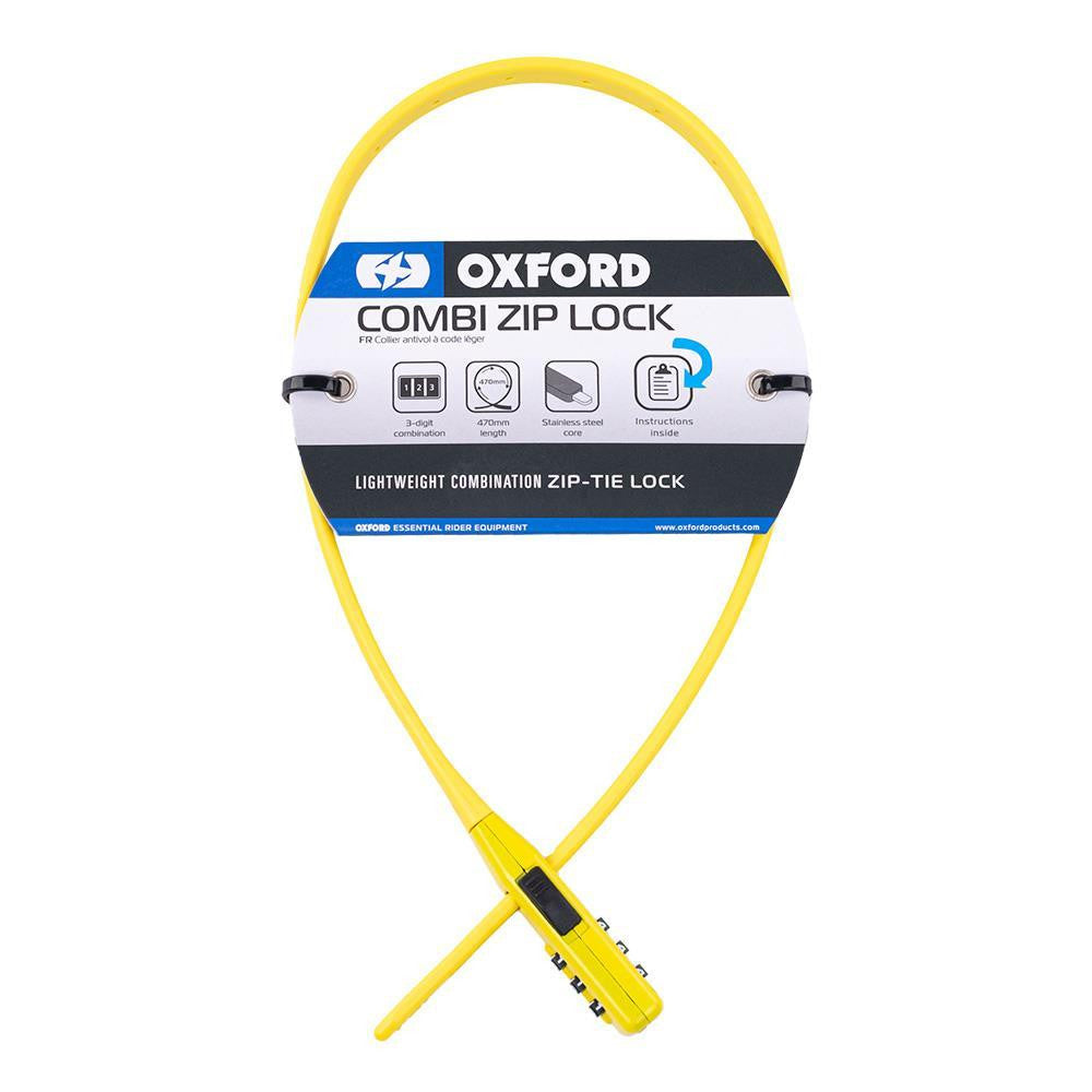 Oxford Combi Zip Lock Yellow-Win Impex Moto
