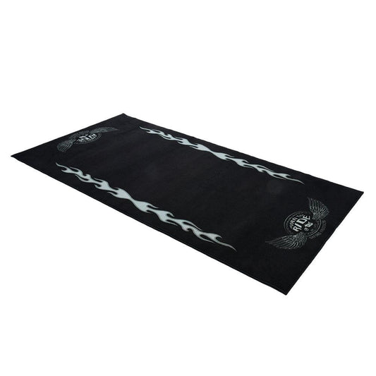 Oxford Flame Motorbike Workshop Garage Pit Mat L 200 x 100cm-Win Impex Moto