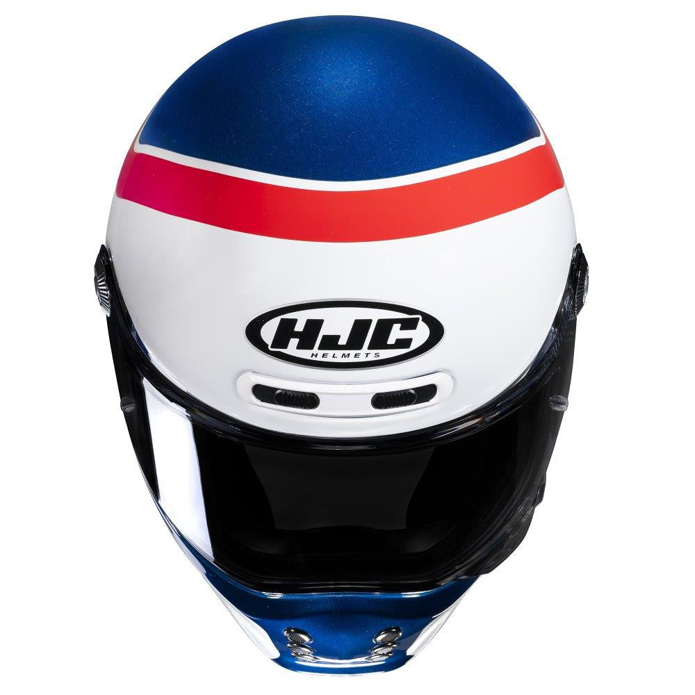 HJC V10 Grape Motorcycle Motorbike Fiber Glass Shell Helmet - New Stock-Win Impex Moto
