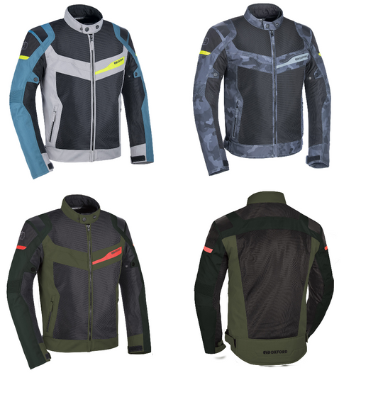Oxford Dakar Dry2Dry Air MS Motorcycle Motorbike Textile Jacket-Win Impex Moto