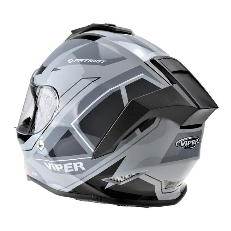 VIPER RS55 FULL FACE ROAD CRASH MOTORCYCLE HELMET FREE GIFT-Win Impex Moto