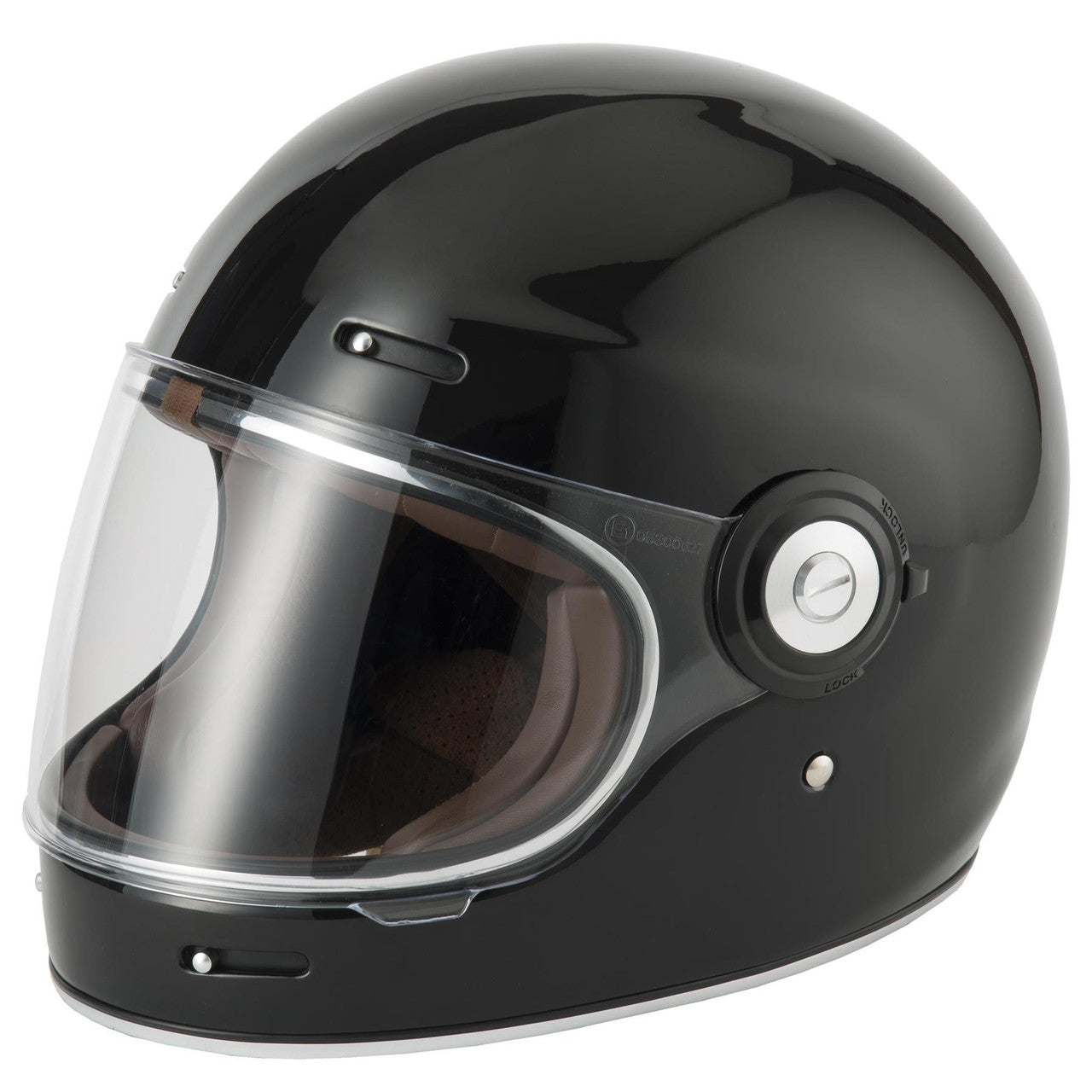 Vcan V135 Full Face Motorcycle Retro Vintage Helmet-Win Impex Moto