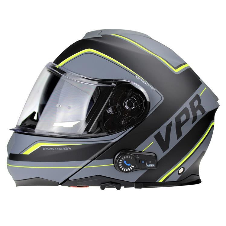 Viper RSV191 Blinc Bluetooth 3.0 Flip Up Modular Motorcycle Helmet-Win Impex Moto