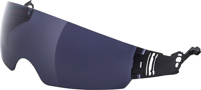 LS2 OF597 CARBIO HELMET REPLACEMENT TINTED SUN VISOR-Win Impex Moto