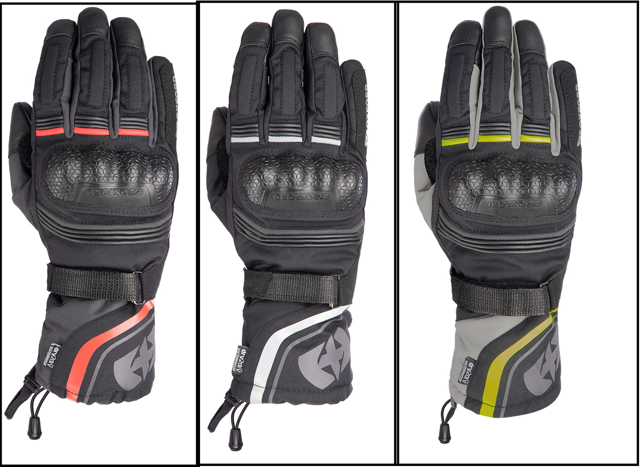 Oxford Montreal 4.0 Dry2Dry Motorcycle Gloves-Win Impex Moto
