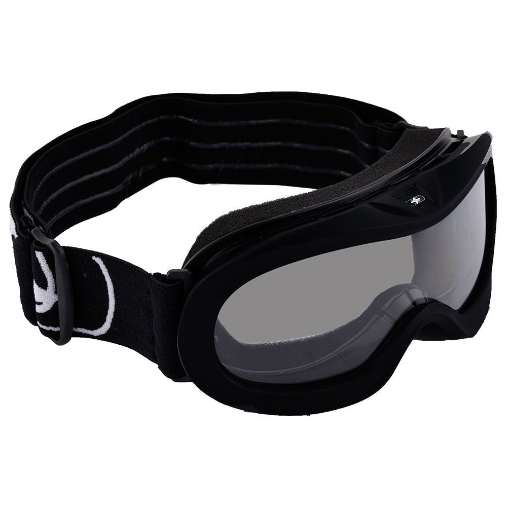 Oxford Motorcycle Motorbike Fury Junior Off-Road MX Goggle- Glossy Black-Win Impex Moto