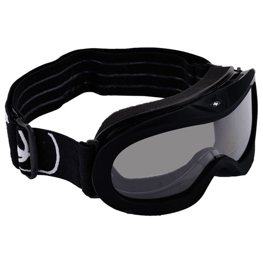 Oxford Motorcycle Motorbike Fury Junior Off-Road MX Goggle- Glossy Black-Win Impex Moto