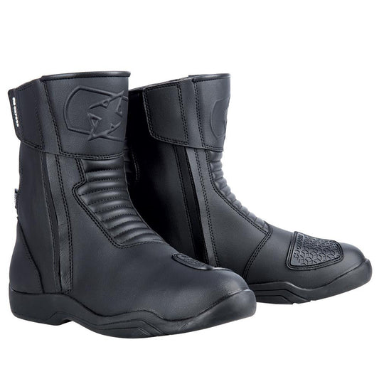 Oxford Warrior 2.0 MS Motorbike Boots Black-Win Impex Moto