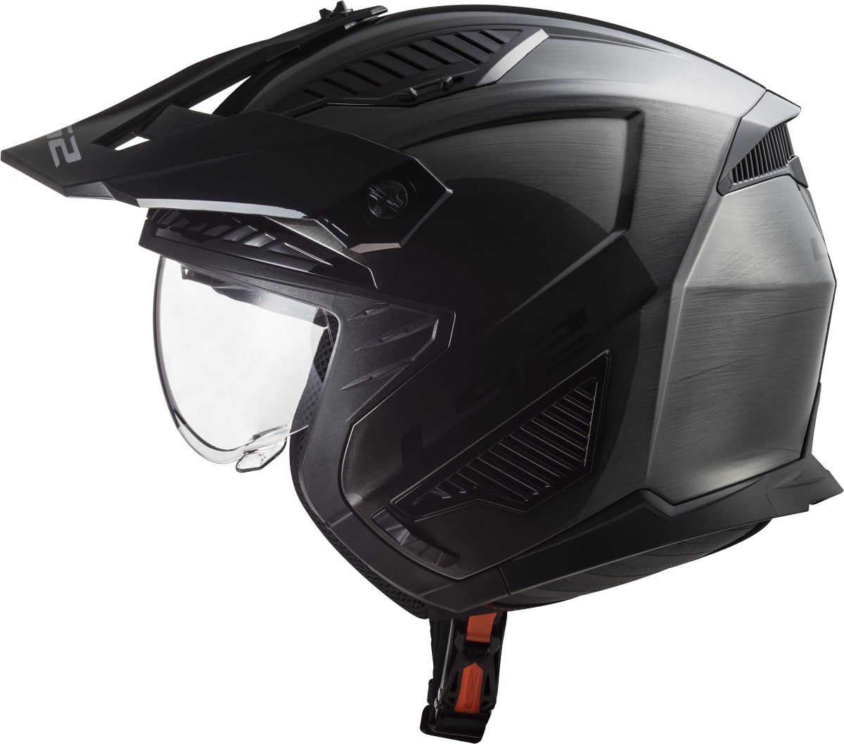 LS2 OF606 DRIFTER HELMET JEANS TITANIUM-06-Win Impex Moto