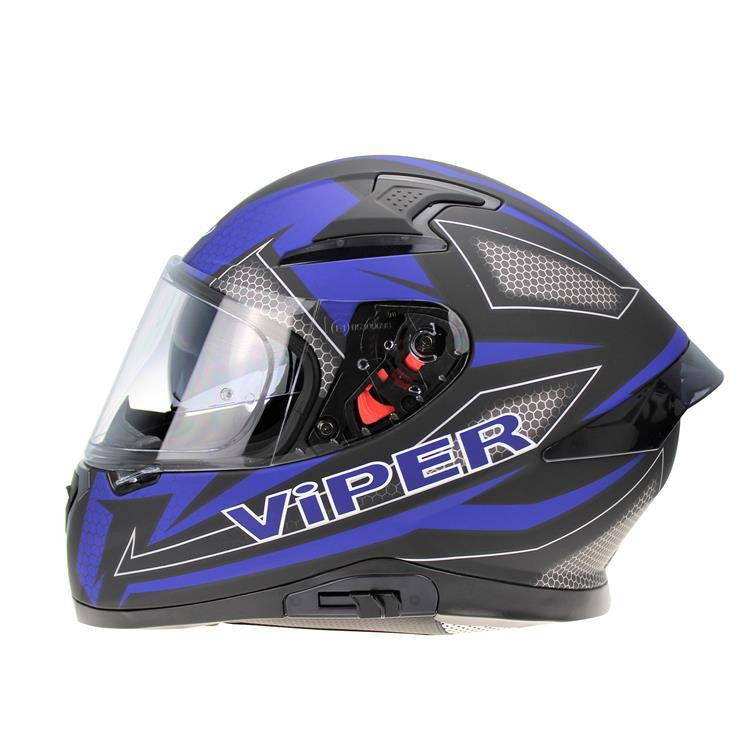 VIPER RSV95 SPIRIT MOTORCYCLE FULL FACE CRASH HELMET-Win Impex Moto