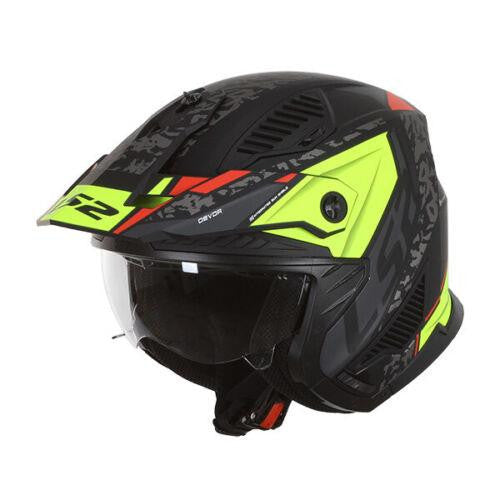 LS2 OF606 DRIFTER DEVOR OPEN FACE HELMET ECE22.06-Win Impex Moto